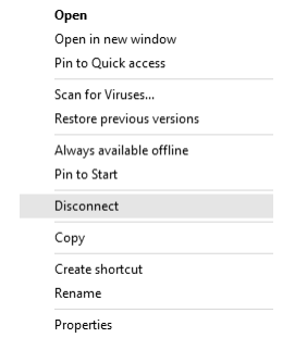 mesa disconnect