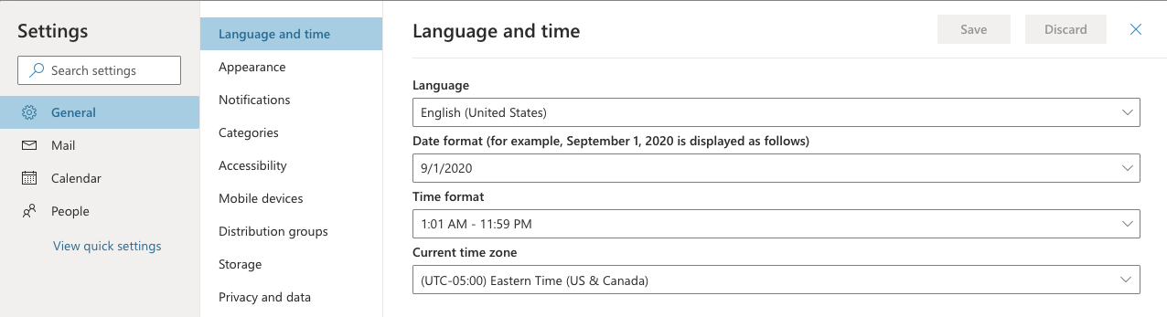 time zone