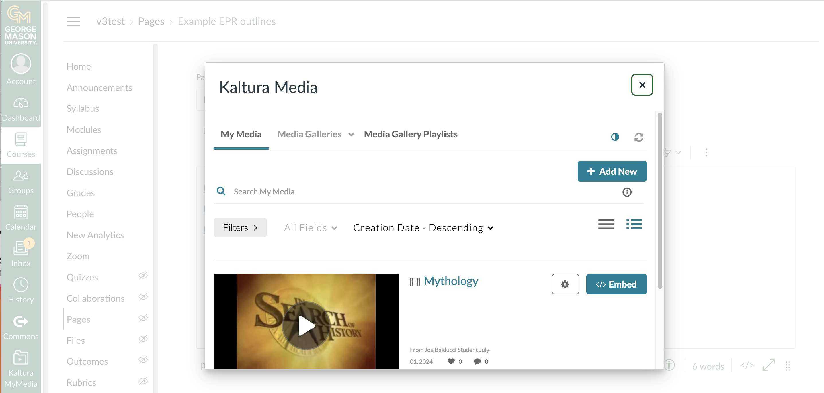 Add media