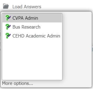 rename or delete saved prompt answers step 2